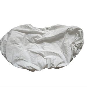 Seed Teen by Seed Heritage Girls Size 10 White Puffy Crop Top